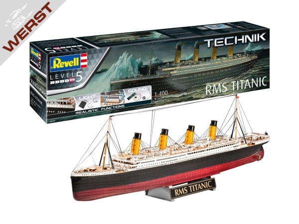 revell-rms-titanic-technik