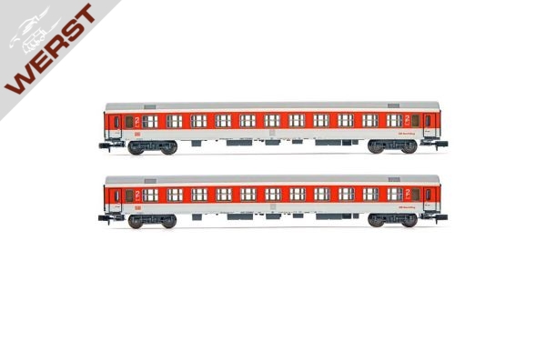 arnold-db-nachtzug-2-teiliges-reisezugwagen-set