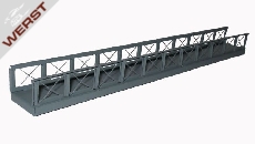 hack-modellbahnartikel-fussgangersteg-25cm-ohne-treppen-grau