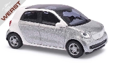 busch-modellautos-smart-forfour-2014-silber