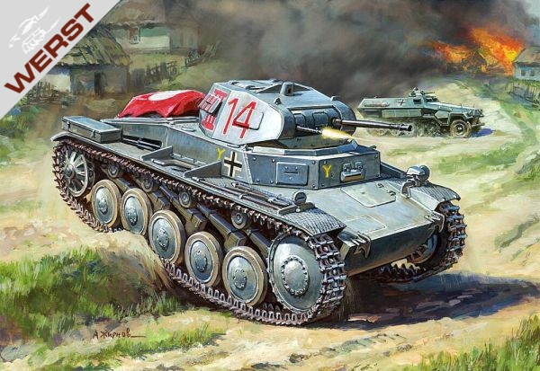 zvezda-1-100-panzer-ii